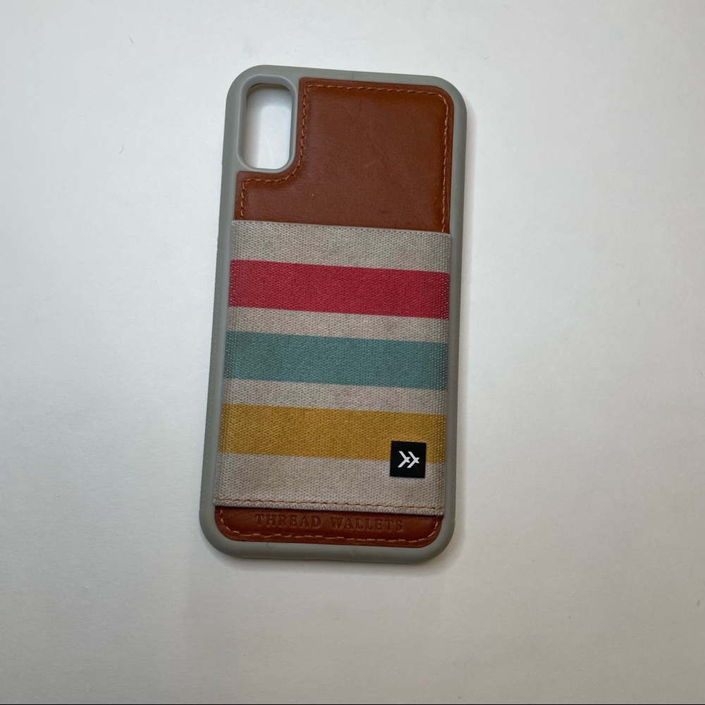 iphone 10 Thread Wallet Phone Case
